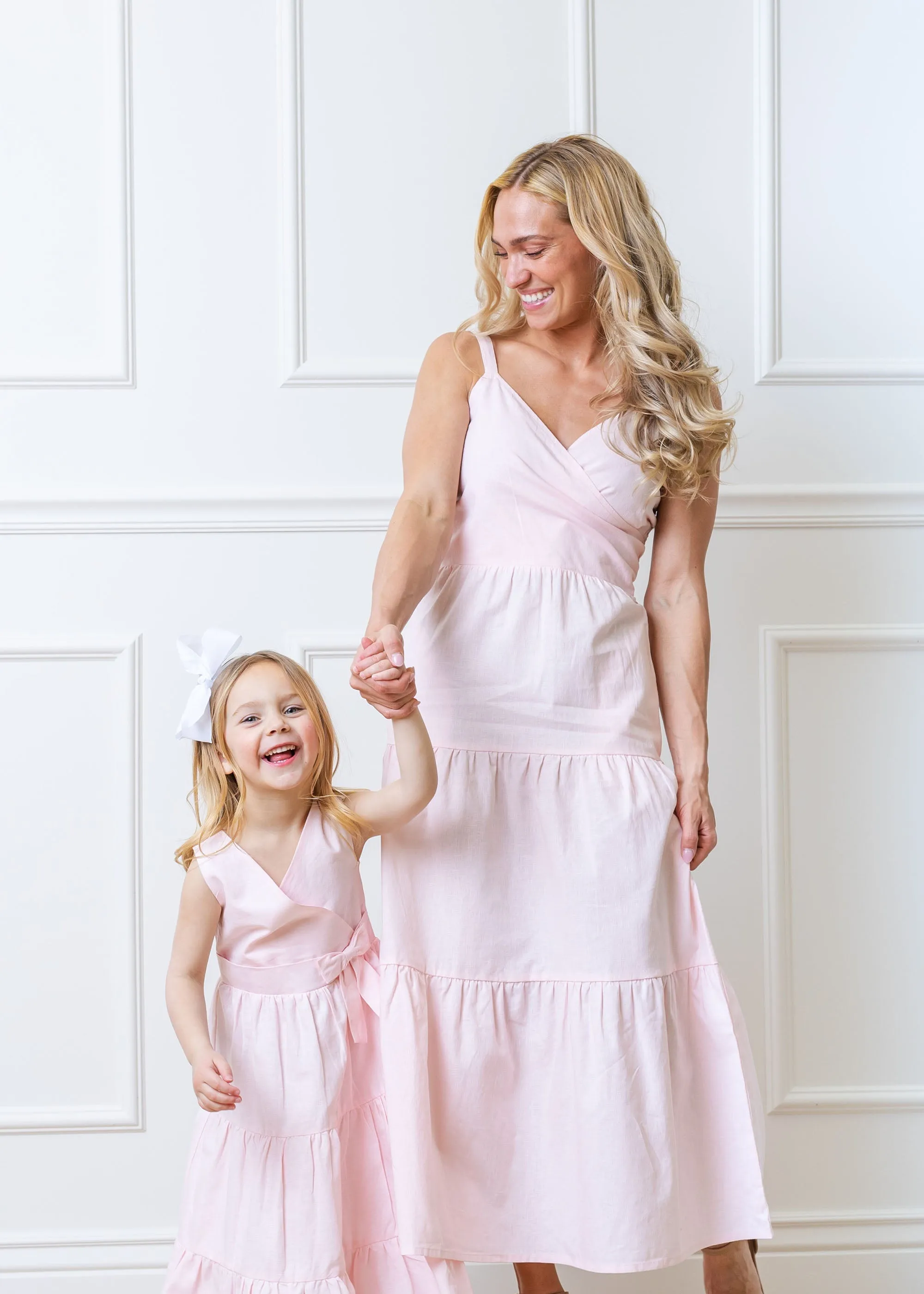 Tiered Wrap Dress