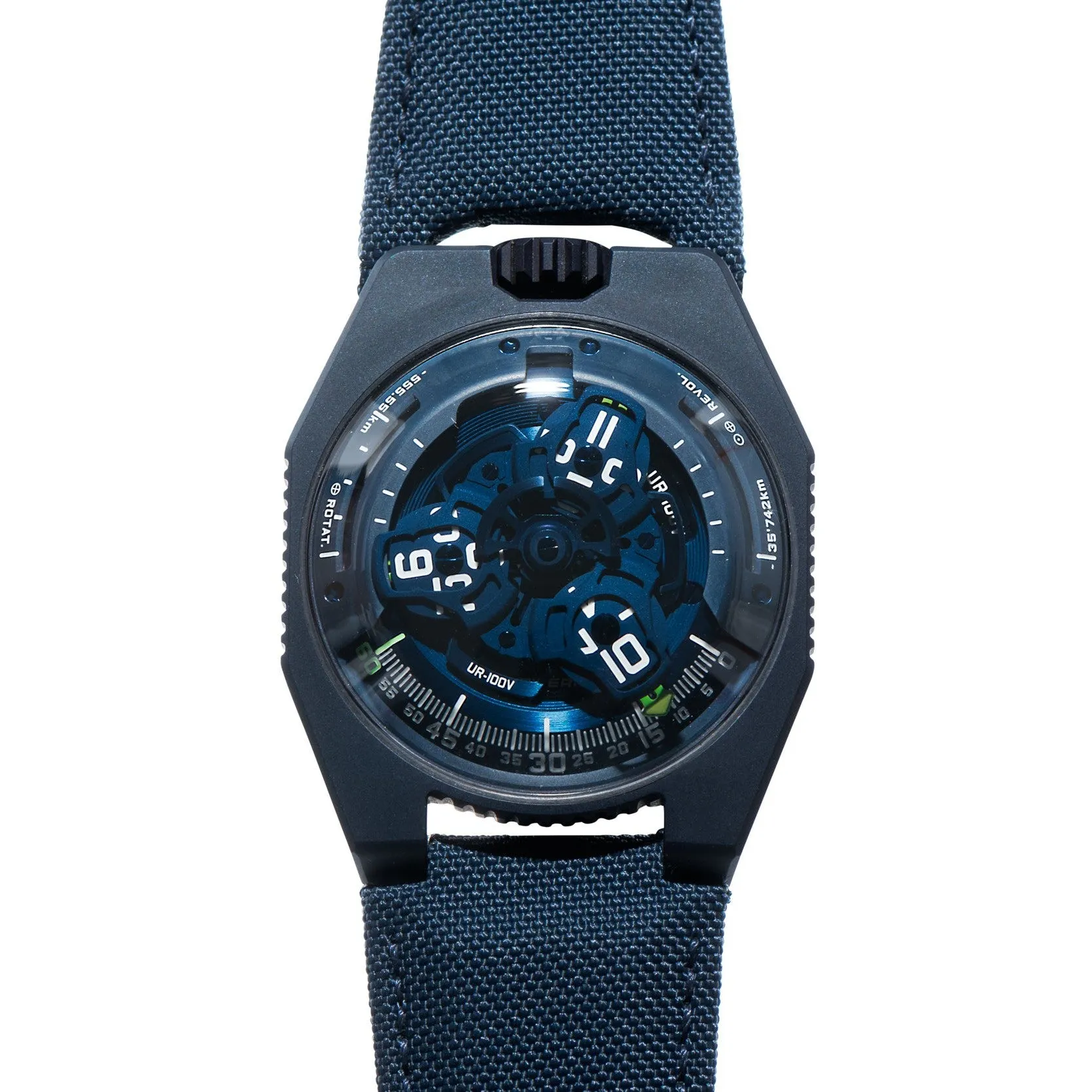 Urwerk UR-100 'Blue Planet'