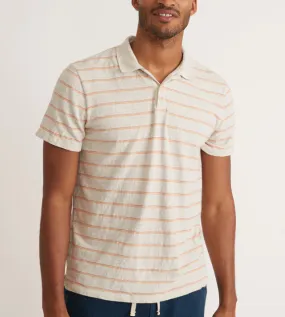 Vintage Heavy Slub Polo - Warm Stripe