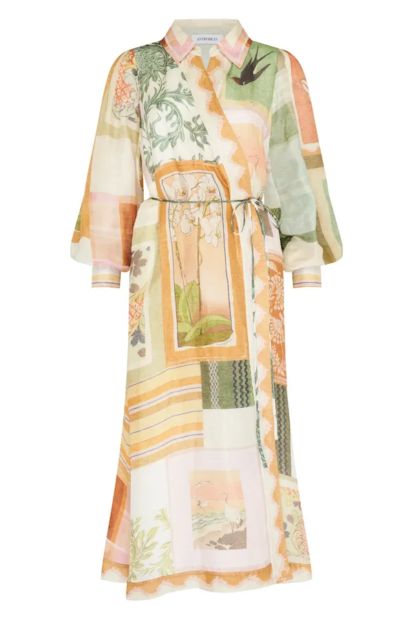 WABI SABI WRAP DRESS