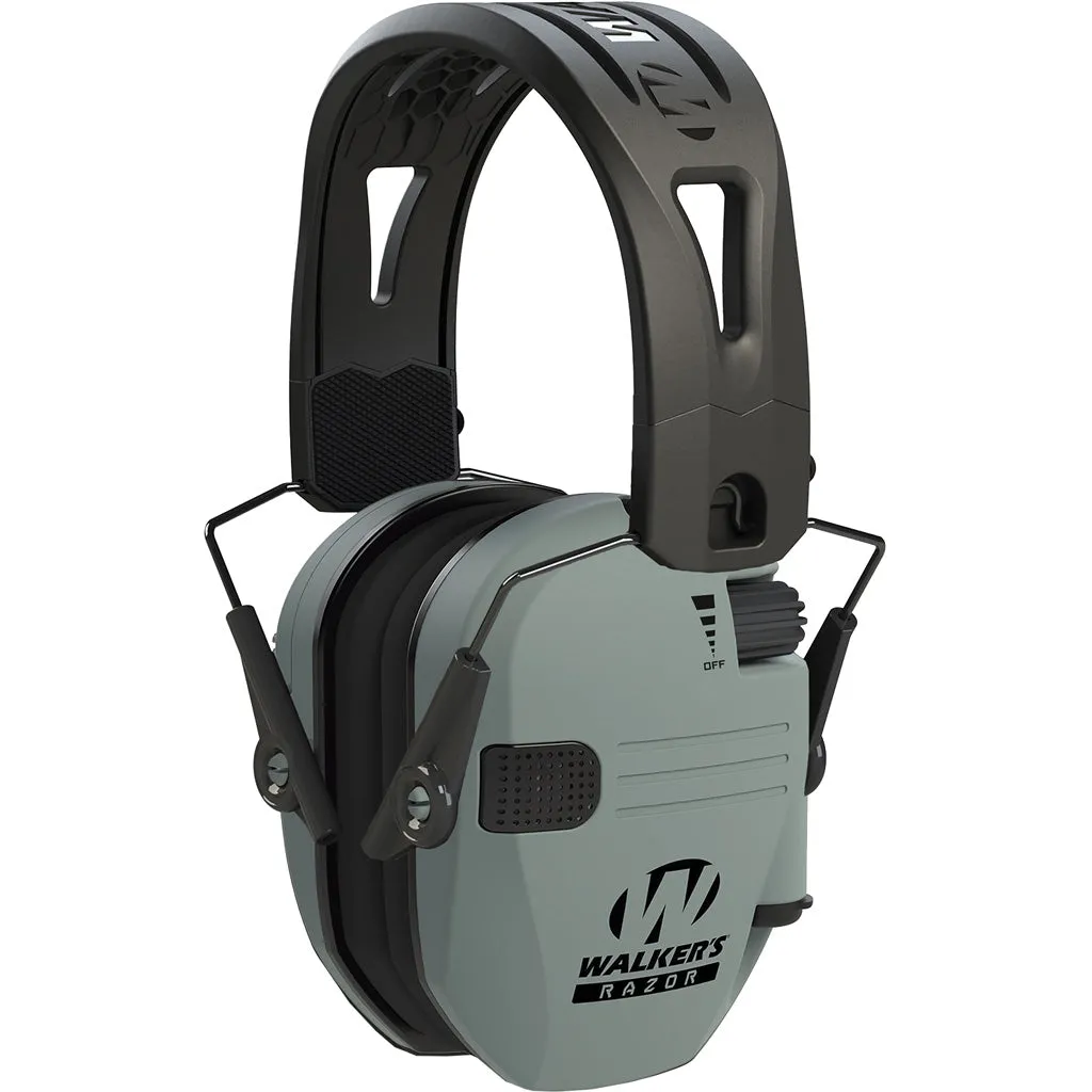 Walkers Razor Tacti-grip Digital Muff Battleship Grey