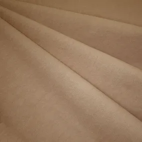 Washed Crinkle Cotton Bottom Weight Coffee SY