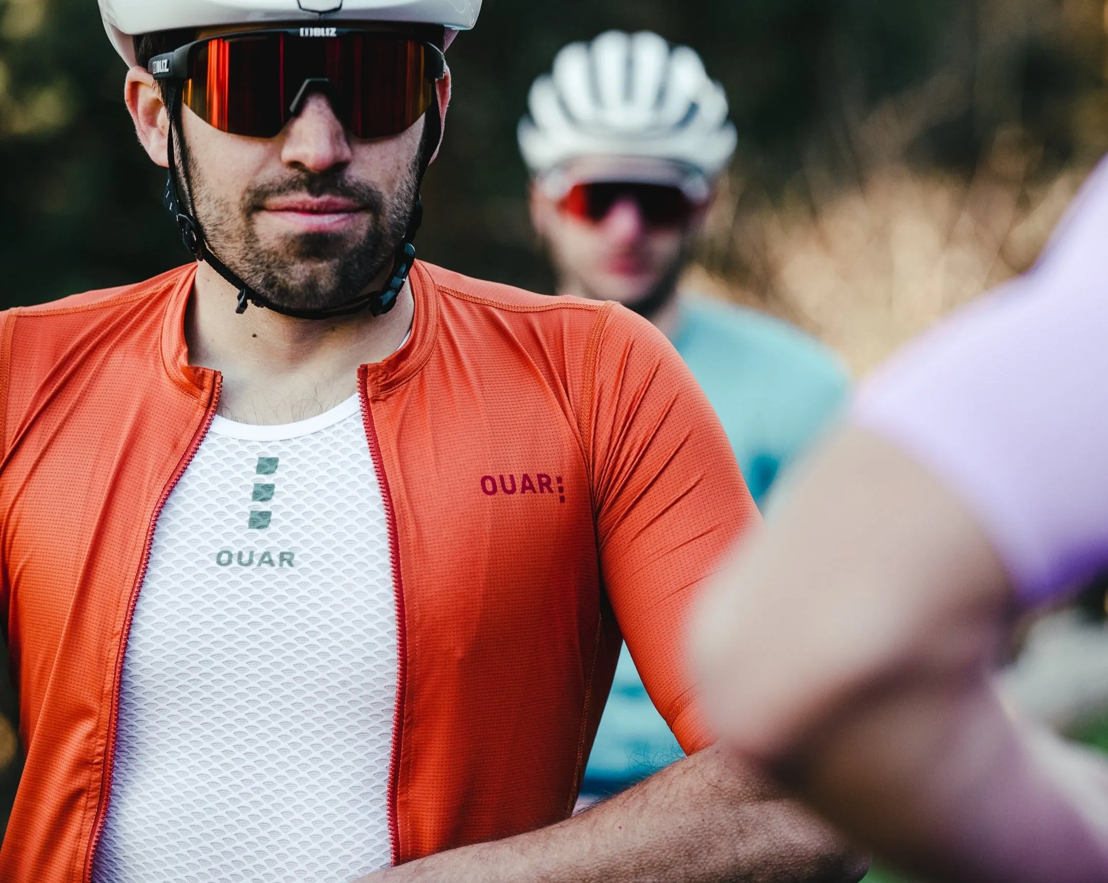 WHITE/AQUA - EVO Base Layer Man