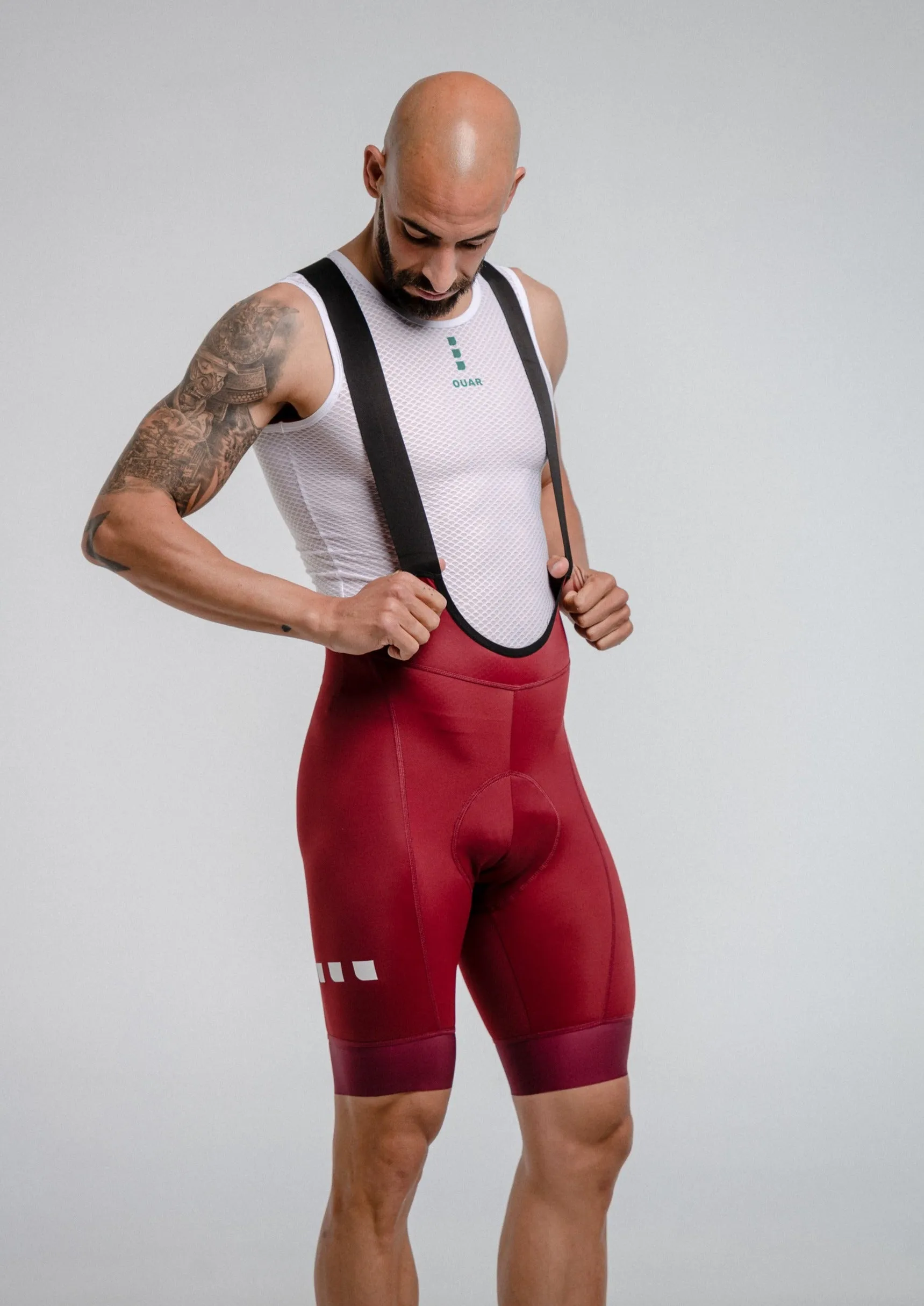 WHITE/AQUA - EVO Base Layer Man