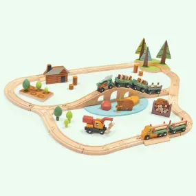 Wild Pines Wooden Train Set
