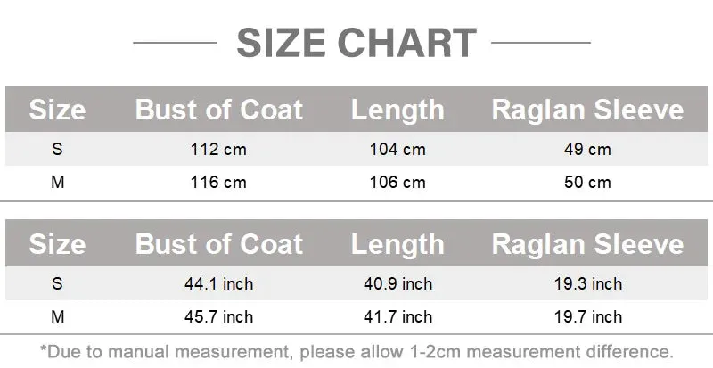 Winter Double Breasted Overcoat 
Genuine Cashmere Wool